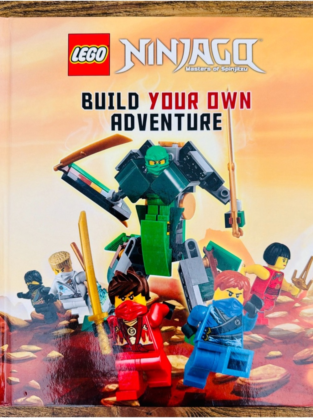 Lego NINJAGO Máster of Spinjitzu Build Your Own Adventure Hardcover Book 2016